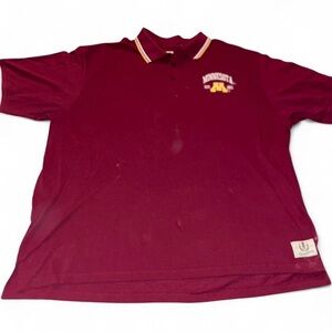 Men’s Vintage Izod Collegiate Minnesota Golden Gophers Polo Size 2XL